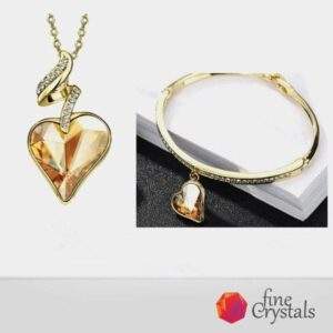Комплект бижута Luxury серия Gold