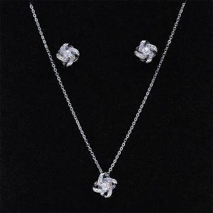 Комплект Diamond - Луксозен Дамски комплект бижута за подарък