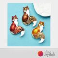 fox-brooch