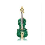 Декоративна брошка Цигулка BZ80