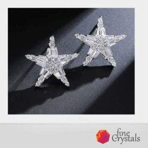 Обеци Cubic Star