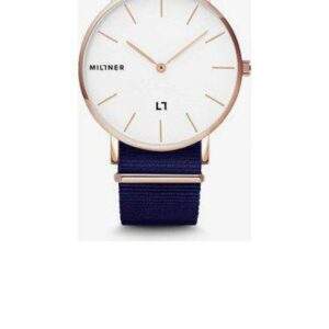 Оригинален Women часовник Millner Hallfield S Marine Fabric