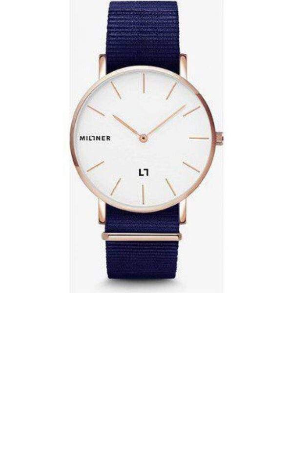 Оригинален Women часовник Millner Hallfield S Marine Fabric