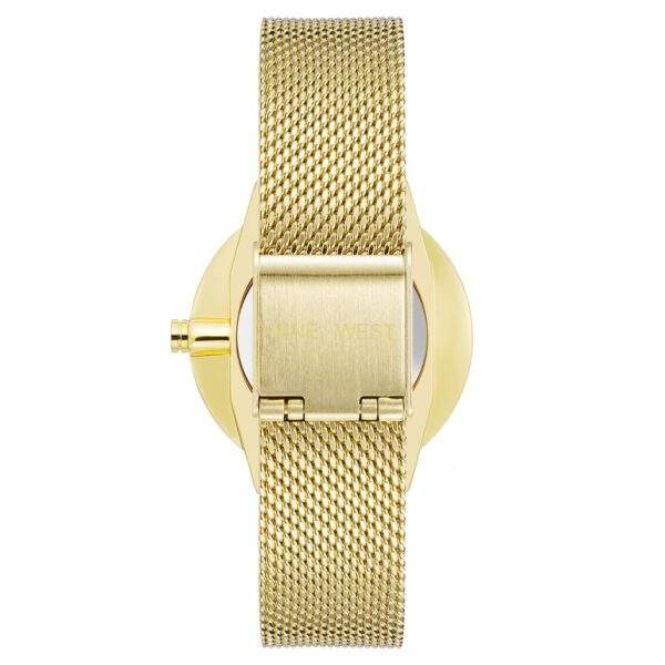 Gold Women Nine West часовник модел NW/2668CHGB