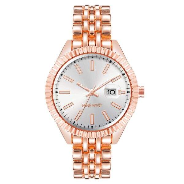 86702692316_00 Оригинален Women часовник Nine West NW/2660SVRG
