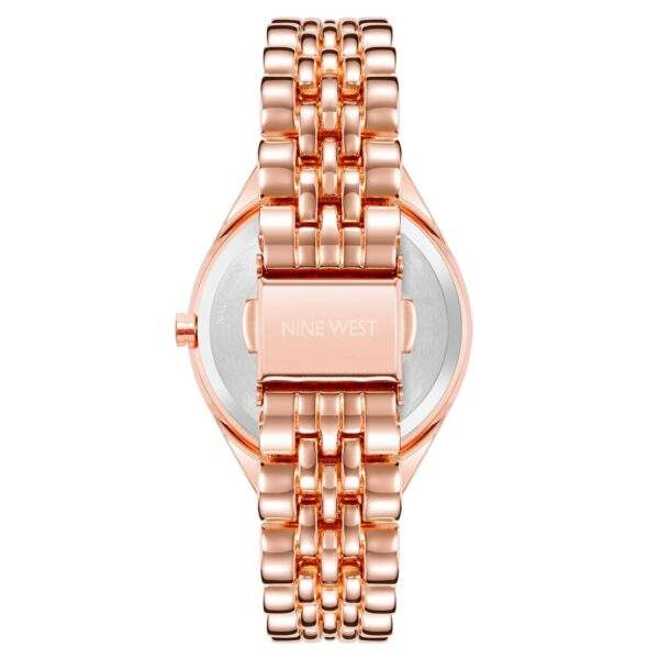 86702692316_01 Rose Gold Women Nine West часовник модел NW/2660SVRG