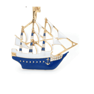 Брошка с кораб Summer boat